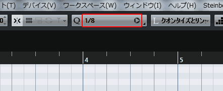 ドラムクオンタイズ