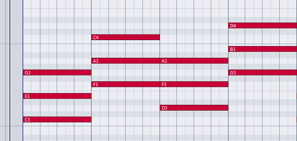 MIDI編集開始