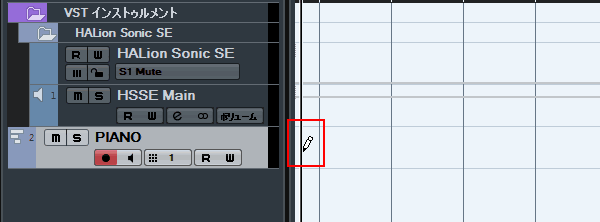 MIDIパート先頭